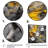 Deonka Mustard Yellow And Vivid Gray V - Abstract Wall Decor-307870052-280578564
