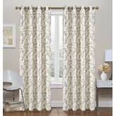 August Grove® Anatoli Floral Tailored 52'' W Window Valance & Reviews ...