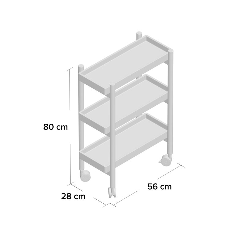 Sharleen Wood Bar Cart