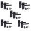  5 Sets Victorian Straight T-Bar Door Handle