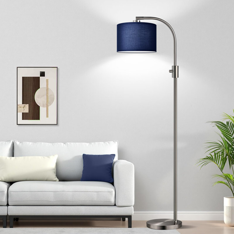Lampe sur pied à intensité variable avec ampoule DEL de 1200 lumens, abat-jour réglable pour le salon, la chambre à coucher, le bureau et la salle d'étude