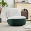 Chaise d'appoint pivotante rembourrée-556529049