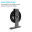 Ensemble de quincaillerie à une porte en forme de T en forme de T courbé noir rustique (porte non incluse)-788277458