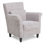 Fauteuil en polyester Peggy