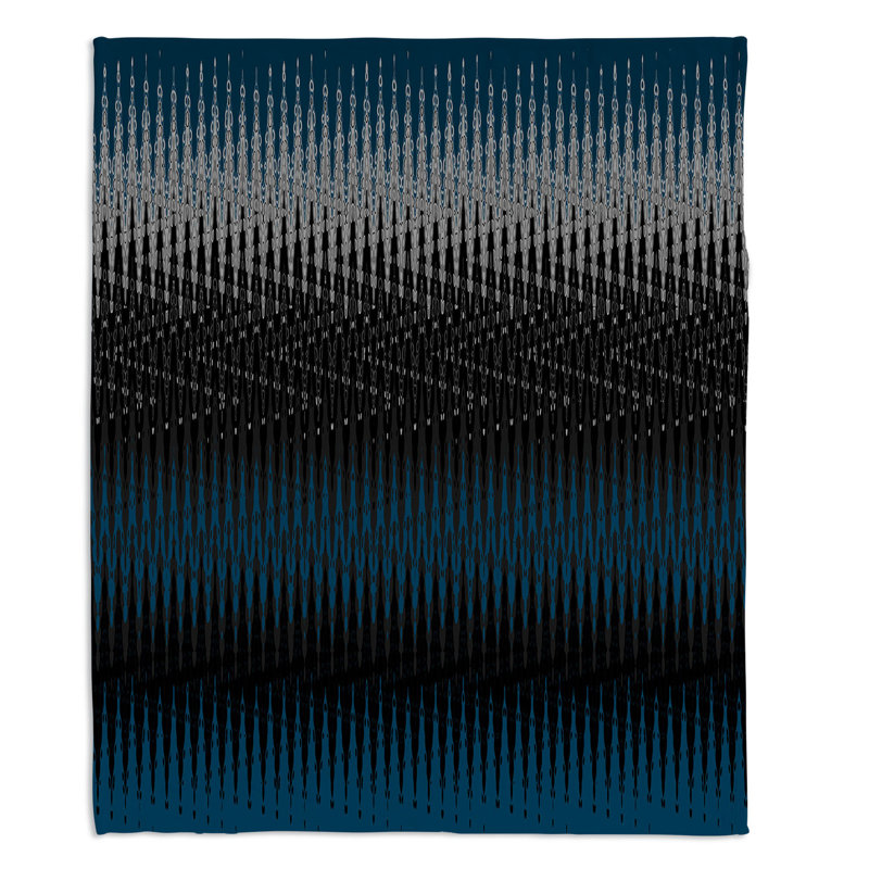 Hand Woven Throw Blanket, 68" x 80"