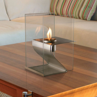 Metal Bio-Ethanol Outdoor Tabletop Fireplace