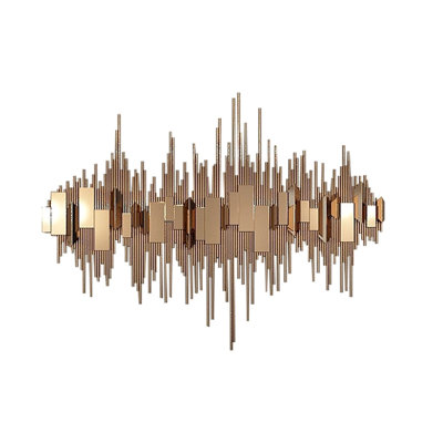 Modern Luxury Metal Three-Dimensional Wall Hanging