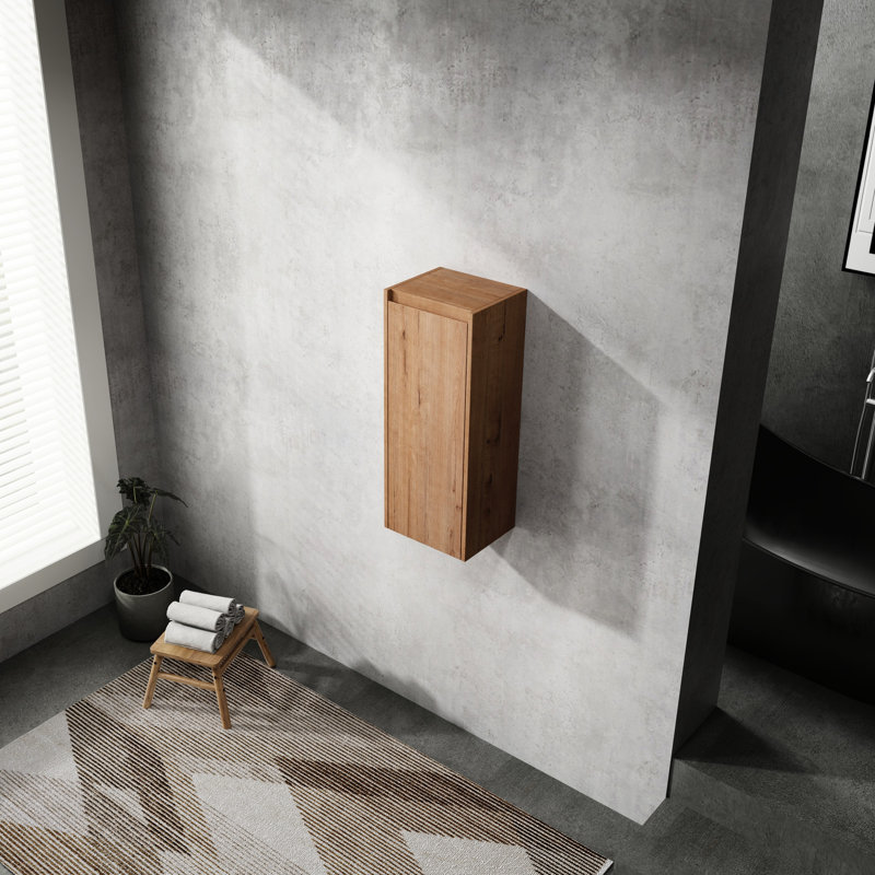 Armoire murale de salle de bain 12 ", décoration tendance pour salle de bain, fermeture en douceur