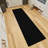 Indoor 2 ft. 7 in. x 8 ft. Black Non-Slip Runner Rug For Kitchen, Hallways, and Entryways-1197852532