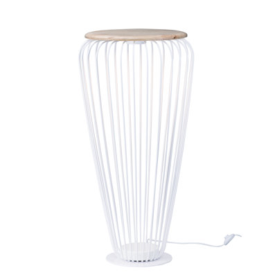 Lampe de plancher de fantaisie del 40 po Gunning