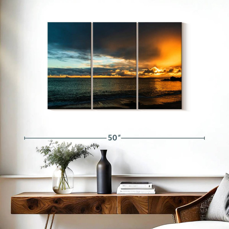 Gillard Sunset At Shell Beach, 24" H x 38" W