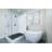 Polymarm 60" W 80" H 36" D Three Wall Composite Shower Wall Panel Surround - Seamless 60" Backwall-110867545