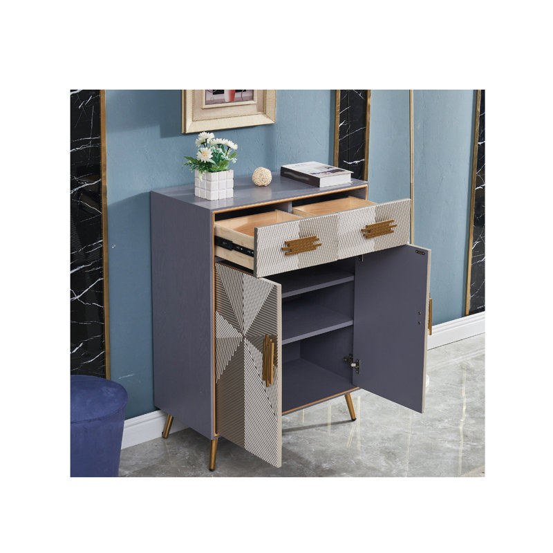Cabinet décoratif, H 43,3 po x l 31,5 po x P 15,7 po