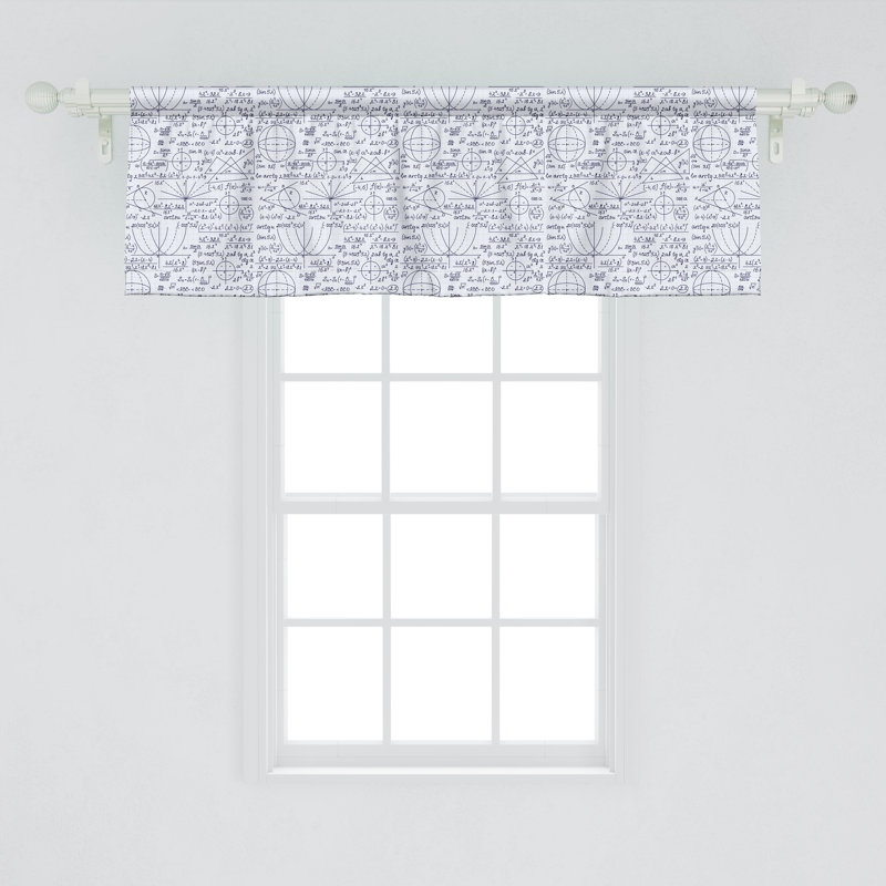 Ensemble de 2 cantonnières Ambesonne Modern, L 54 po x L 18 po