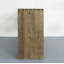 Rustic Reclaimed Wood Console Table with 4 Drawers & Open Shelf