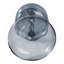 Porte-bougie en verre Modern Sculptural-1429821960