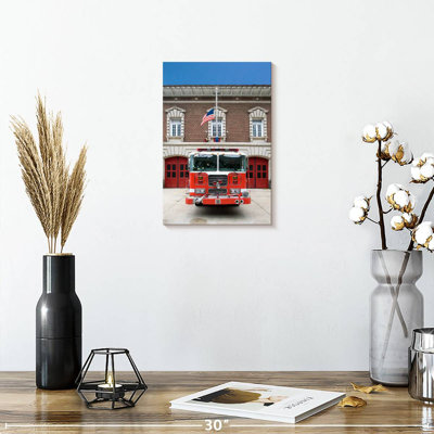 Mehar Parked Fire Truck