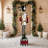 Iron Nutcracker Holiday Decoration