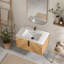 Wall Mounted Single Double With Stone Top