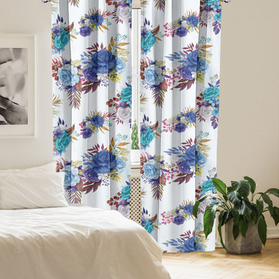 Javyn Semi Sheer Curtain Pair