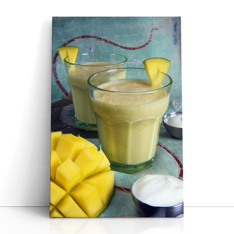 «Mango Smoothie», reproduction d'art sur toile, H 30 po x l 20 po