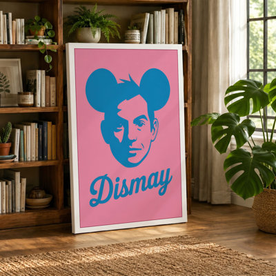 Dismay Typography - Wrapped Canvas