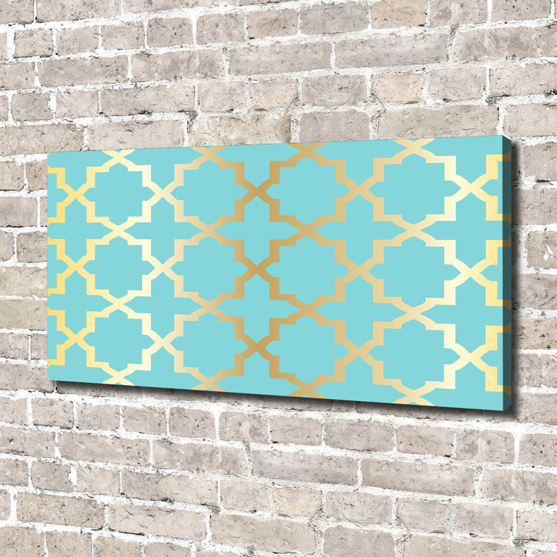 Arabic Pattern - Wrapped Canvas Print