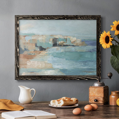 Turquoise Cliff Wall I, reproduction d'art sur toile