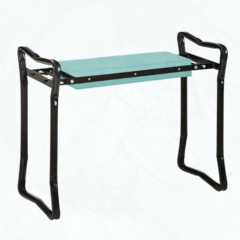 Genouillère de jardin pliable et siège Outsunny