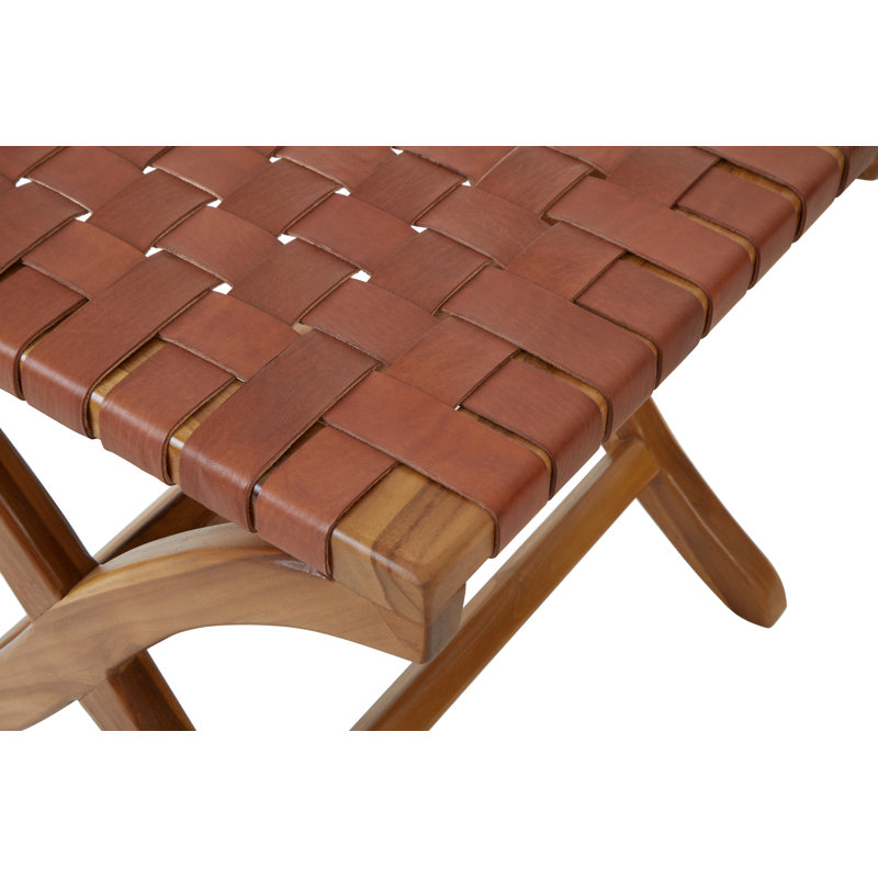 Indira Solid Wood Accent Stool