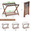 Porte-bagages en bambou pour chambre d'hôtel, support de valises pliables Modifier -98889459