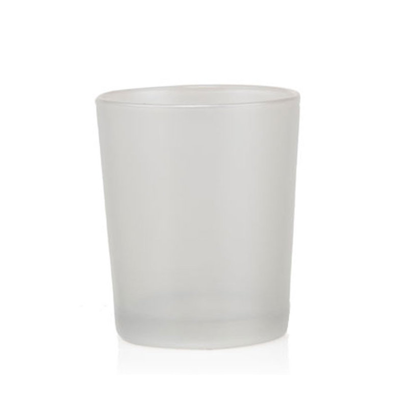 2.5cm Glass Tabletop Votive Holder, Silver
