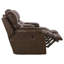 Causeuse inclinable en cuir 79 po Zunaira-48124749