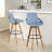 Whitacre 29" Fabric Swivel Stool-476521298