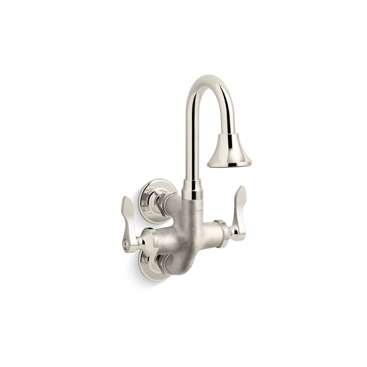 Triton Bowe™ Cannock 1.2 GPM Bathroom Sink Faucet with 3.69'' Gooseneck Spout and Lever Handles, Drain Not Included