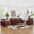 3 Pcs: 2 Chairs, Sofa