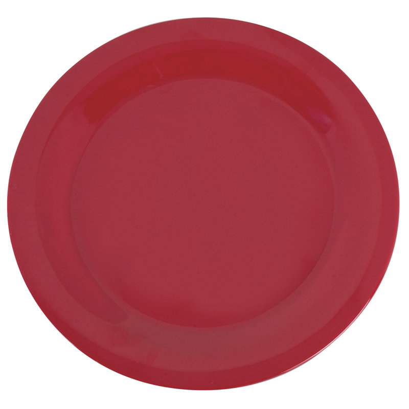 Sierrus™ 10.5" Melamine Dinner Plate, Red