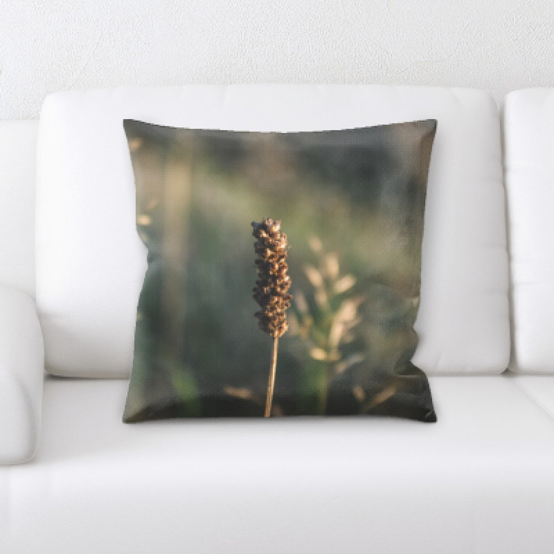 Microsuede Throw Pillow