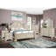 Ensemble de chambre à coucher en bois avec tête de lit en forme de cloche Adames-87466471-124434937-124434938