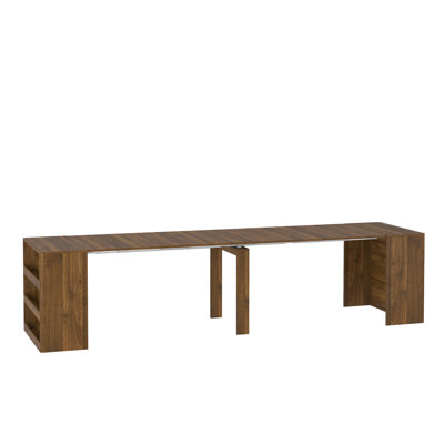 Table de salle à manger extensible en bois multifonctionnelle pour 1 à 10 personnes
