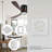 42 In. 3 - Blade Smart Indoor Wood Ceiling Fan with Dimmable LED Light and App Remote Control-720954541-710733702