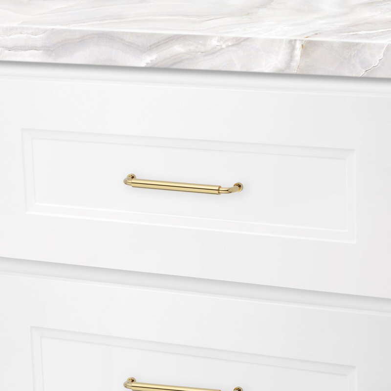 4486 Hollywood Hills Pull, Polished Brass