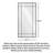 Nordic Hd Full Length Mirror, Square Painted Metal Frame-129884916