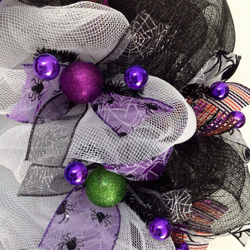 Couronne en maille scintillante 24 po