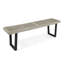 Banc d'extérieur en métal / bois massif-1373727411-1373727421