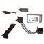 Arbre à chat mural PawHut avec plateforme ergonomique courbée, maison confortable, pont, escalier et perchoir plat pour chats d'intérieur