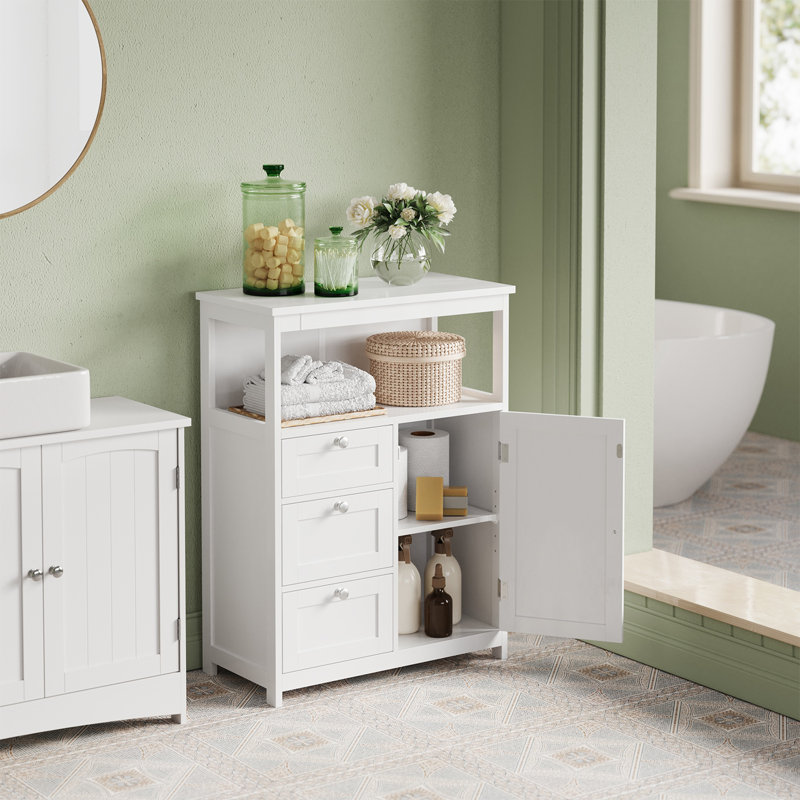 Bathroom Floor Storage Cabinet