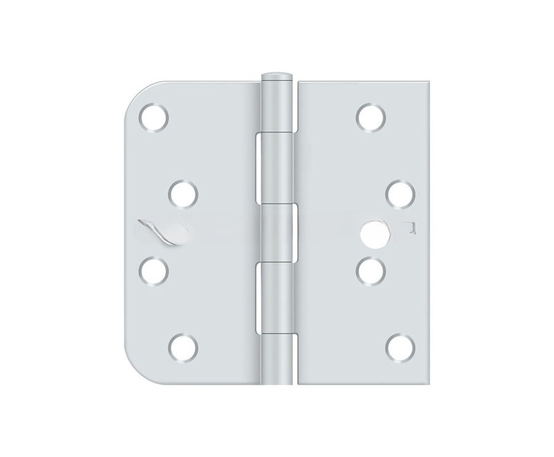 Steel Butt Bearing Hinge, White