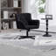 Chaise de bureau rembourrée en tissu Lise-2066949465