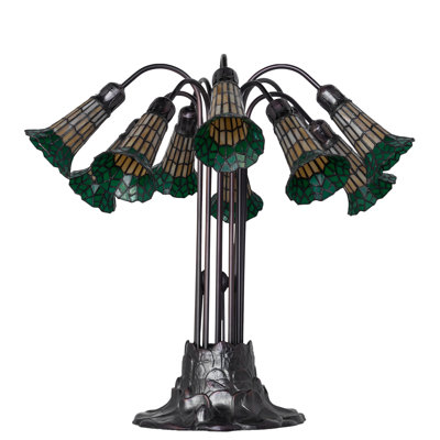 Pond Lily Metal Novelty Lamp